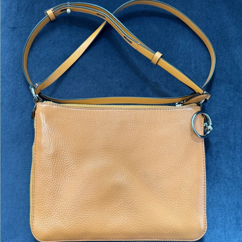 Rebecca Minkoff Orange Leather Crossbody Bag - Picture 2 of 4